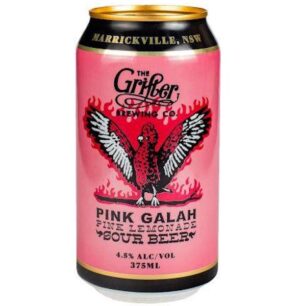Grifter Pink Galah Pink Lemonade Sour Can