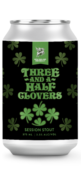 New England Brewing 3.5 Clovers Session Stout