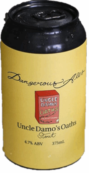 Dangerous Ales Uncle Damo's Oath Stout