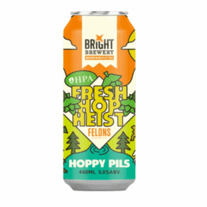 Bright Fresh Hop Heist Hoppy Pils