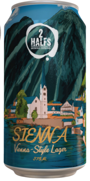 2 Halfs Sienna Vienna Lager