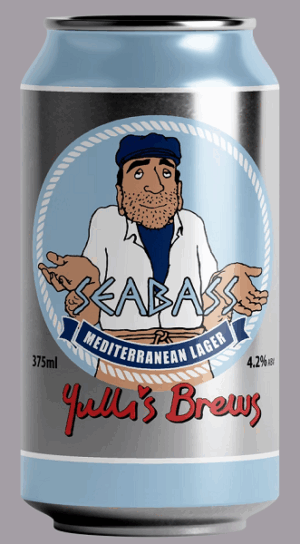 Yulli's Sea Bass Mediterranean Lager