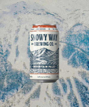 SNOWY WAY BREW MTN PALE 375ML