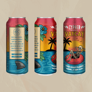 Cypher Brewing Vaycay WC Pilsner