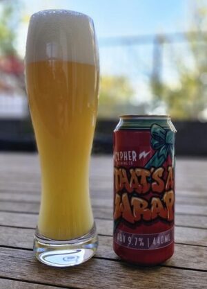 Cypher Brewing That's A Wrap Hazy Triple IPA