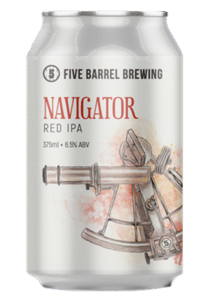 Five Barrel Navigator Red IPA