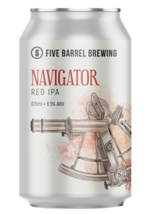 Five Barrel Navigator Red IPA