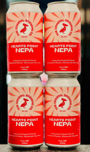 Coastal Brewing Hearts Point NEIPA