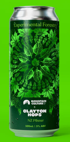Mountain Culture Experimental Forestry NZ Pilsner