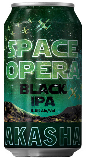 Akasha Space Opera Black IPA