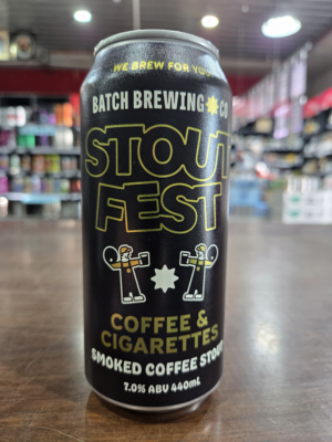 Batch Stoutfest Coffee & Cigarettes Stout